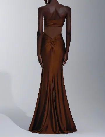 Rochie lunga SHEIN, maro