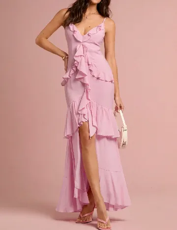 Rochie lunga SHEIN, roz