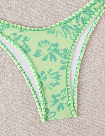 Costum de baie SHEIN, verde