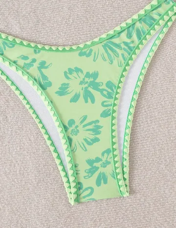 Costum de baie SHEIN, verde