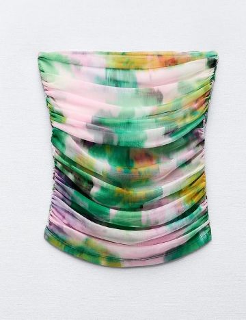 Top Zara, mix culori