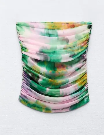 Top Zara, mix culori