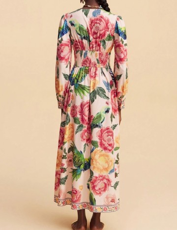 Rochie lunga SHEIN, floral print