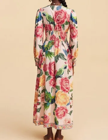 Rochie lunga SHEIN, floral print
