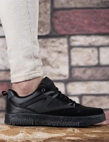 Adidasi Riccon, negru
