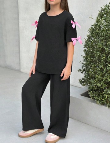 Compleu Shein Kids, negru