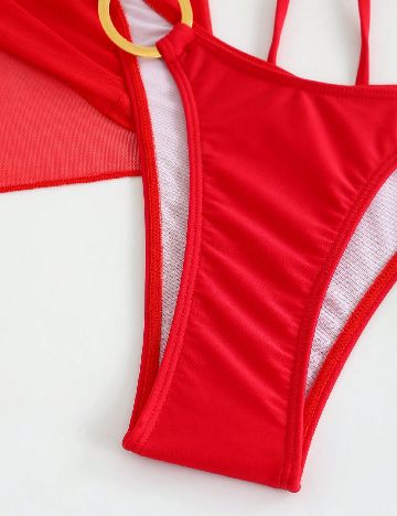 Costum de baie SHEIN, rosu