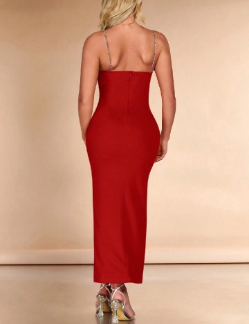 Rochie lunga SHEIN, rosu