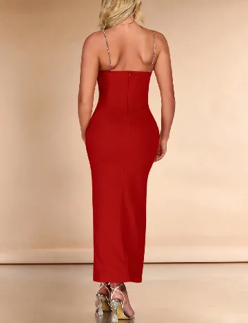 Rochie lunga SHEIN, rosu