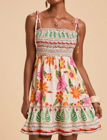 Rochie scurta SHEIN, mix culori