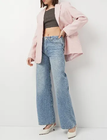 Top Zara, gri inchis