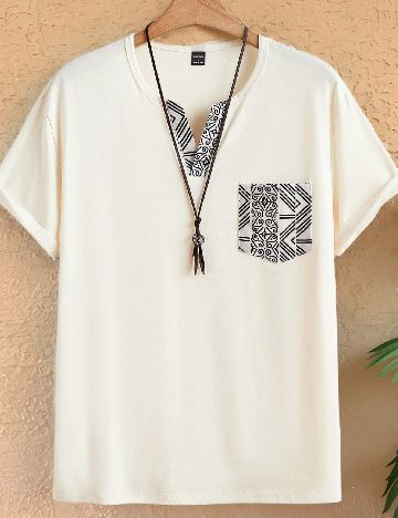 Tricou SHEIN, crem