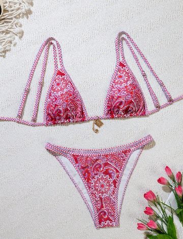 Costum de baie SHEIN, roz