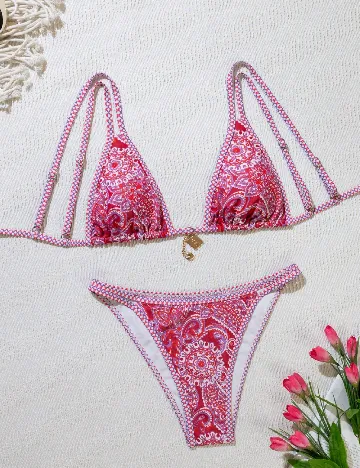 Costum de baie SHEIN, roz