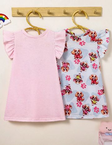 Set Rochii 2 bucati Shein Kids, mix culori