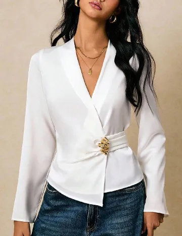 Bluza SHEIN, alb