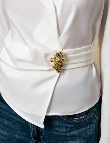 Bluza SHEIN, alb
