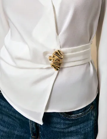 Bluza SHEIN, alb