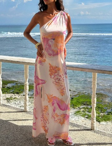 Rochie lunga SHEIN, roz