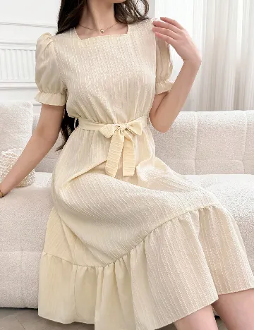 Rochie Shein Kids, crem