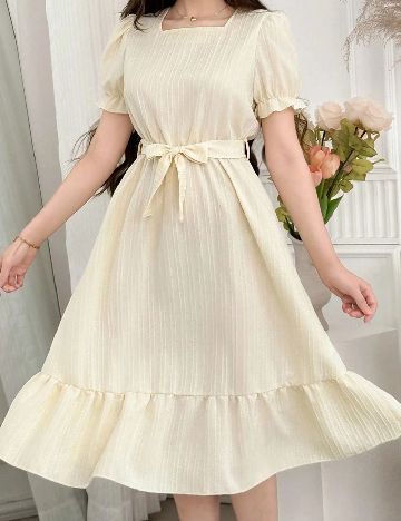 Rochie Shein Kids, crem