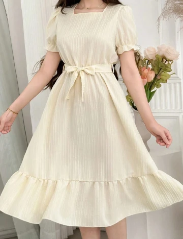 Rochie Shein Kids, crem
