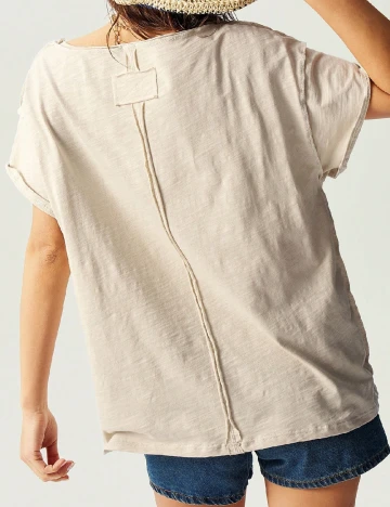 Tricou SHEIN, bej