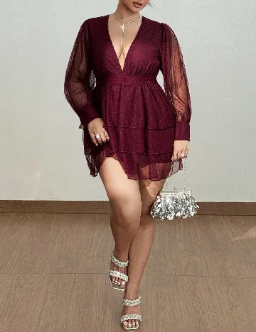 Rochie scurta SHEIN CURVE, visiniu
