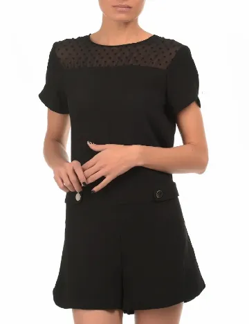 Salopeta Zara, negru