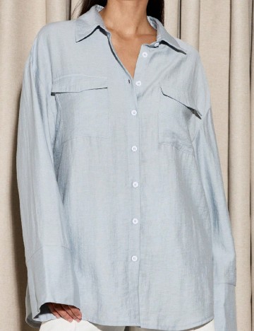 Camasa Oversize AiiRZ, albastru