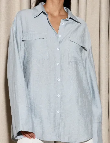 Camasa Oversize AiiRZ, albastru