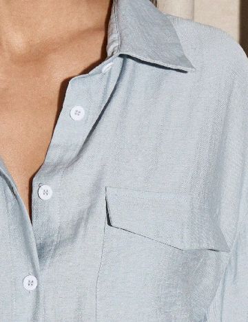 Camasa Oversize AiiRZ, albastru