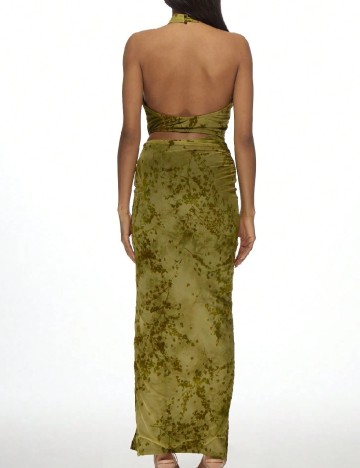 Rochie lunga Missguided, verde