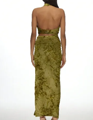 Rochie lunga Missguided, verde