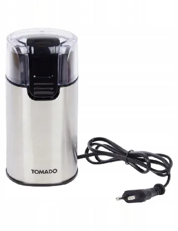 Râșniță electrică de cafea, 150W TOMADO, argintiu