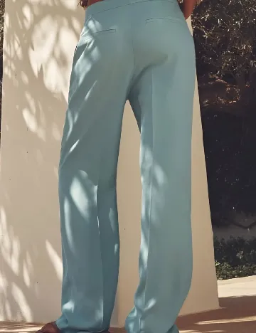 Pantaloni Zara, albastru deschis