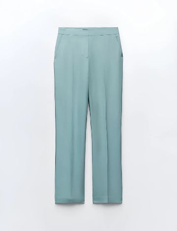Pantaloni Zara, albastru deschis