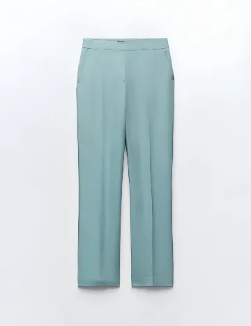 Pantaloni Zara, albastru deschis