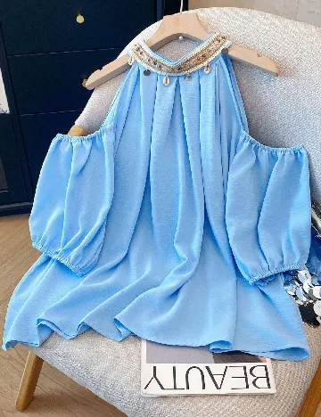 Bluza SHEIN, albastru