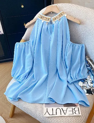 Bluza SHEIN, albastru