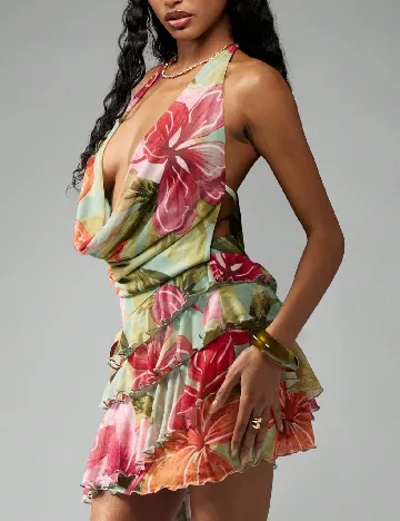 Rochie scurta Missguided, mix culori