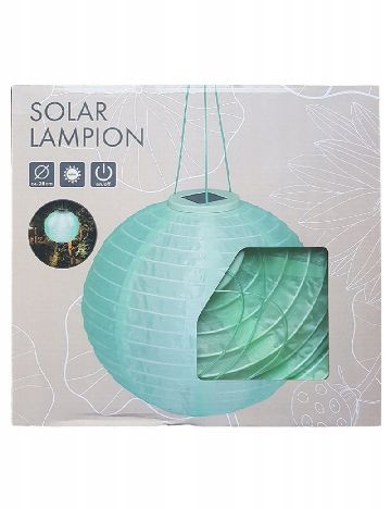 Lampion solar A.I.&E., verde