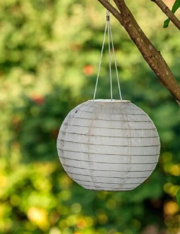Lampion solar A.I.&E., verde