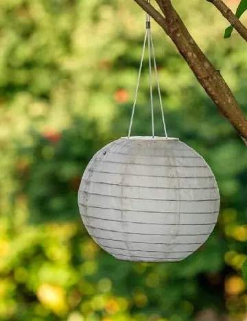 Lampion solar A.I.&E., verde