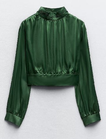 Bluza Zara, verde