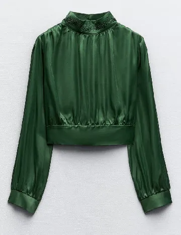 Bluza Zara, verde