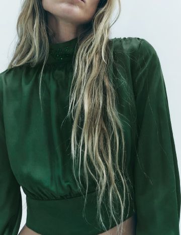 Bluza Zara, verde