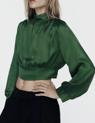 Bluza Zara, verde