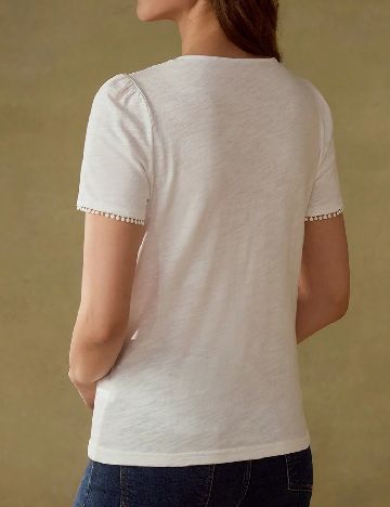 Bluza MOTF, alb
