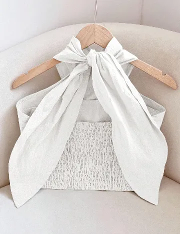 Top SHEIN CURVE, alb